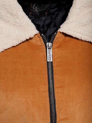 Queen Kerosin Winter Jacket in Yellow