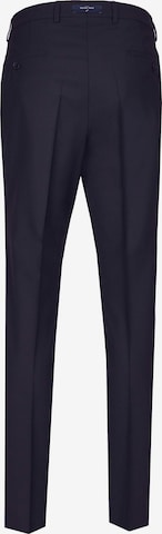 HECHTER PARIS Regular Pleated Pants in Blue