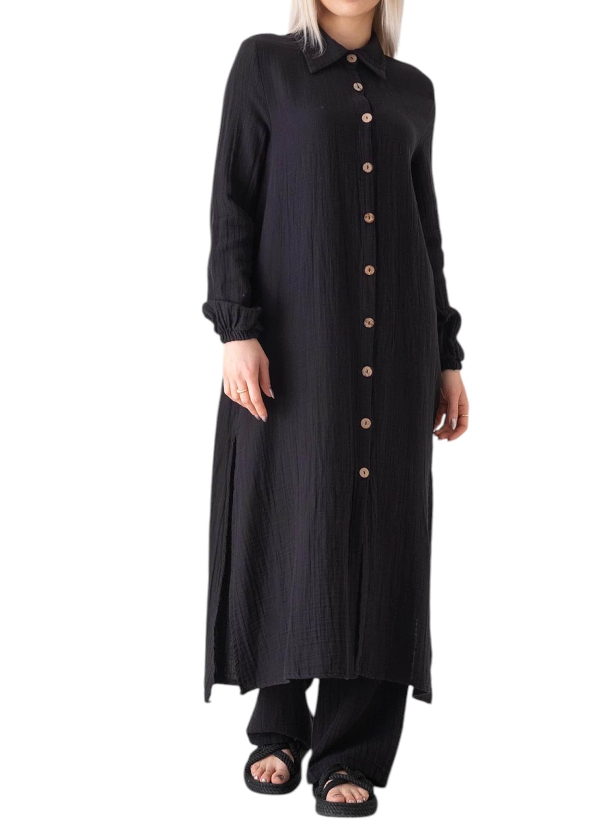 Camicia da donna 'Nergis' di WENOR in nero