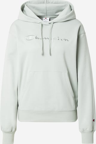 Felpa di Champion Authentic Athletic Apparel in verde: frontale