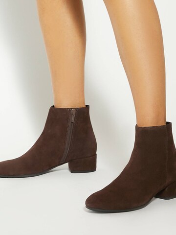 Dune LONDON Stiefelette in Braun: Vorderseite