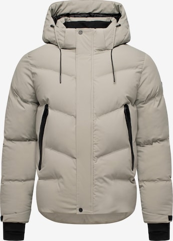 Veste d’hiver STONE HARBOUR en beige : devant