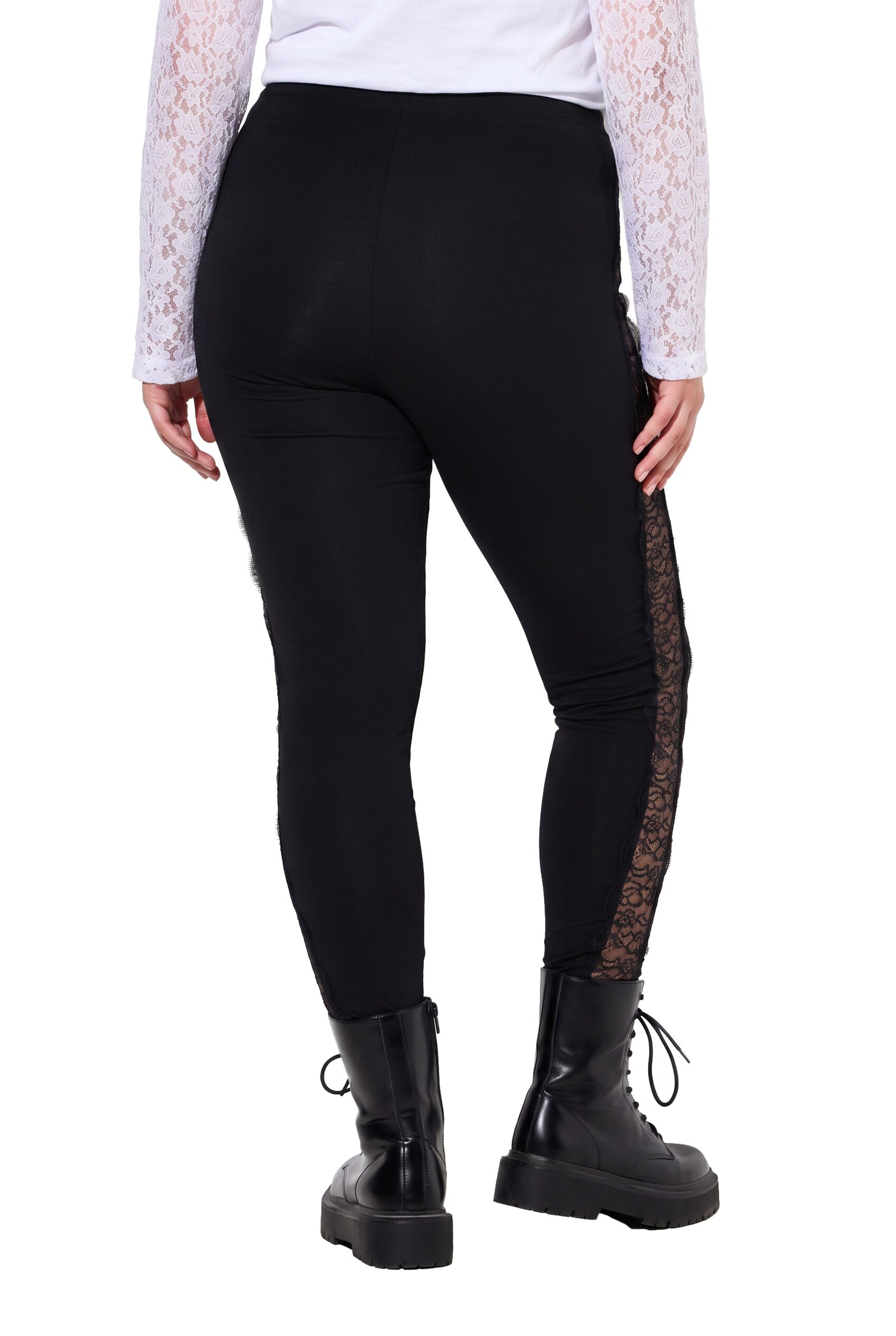 MIAMODA Skinny Leggings in Schwarz