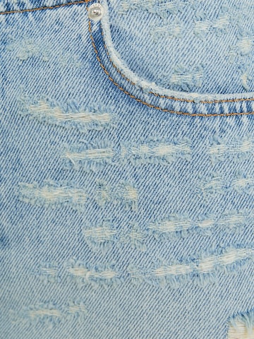 Bershka Slim fit Jeans in Blue