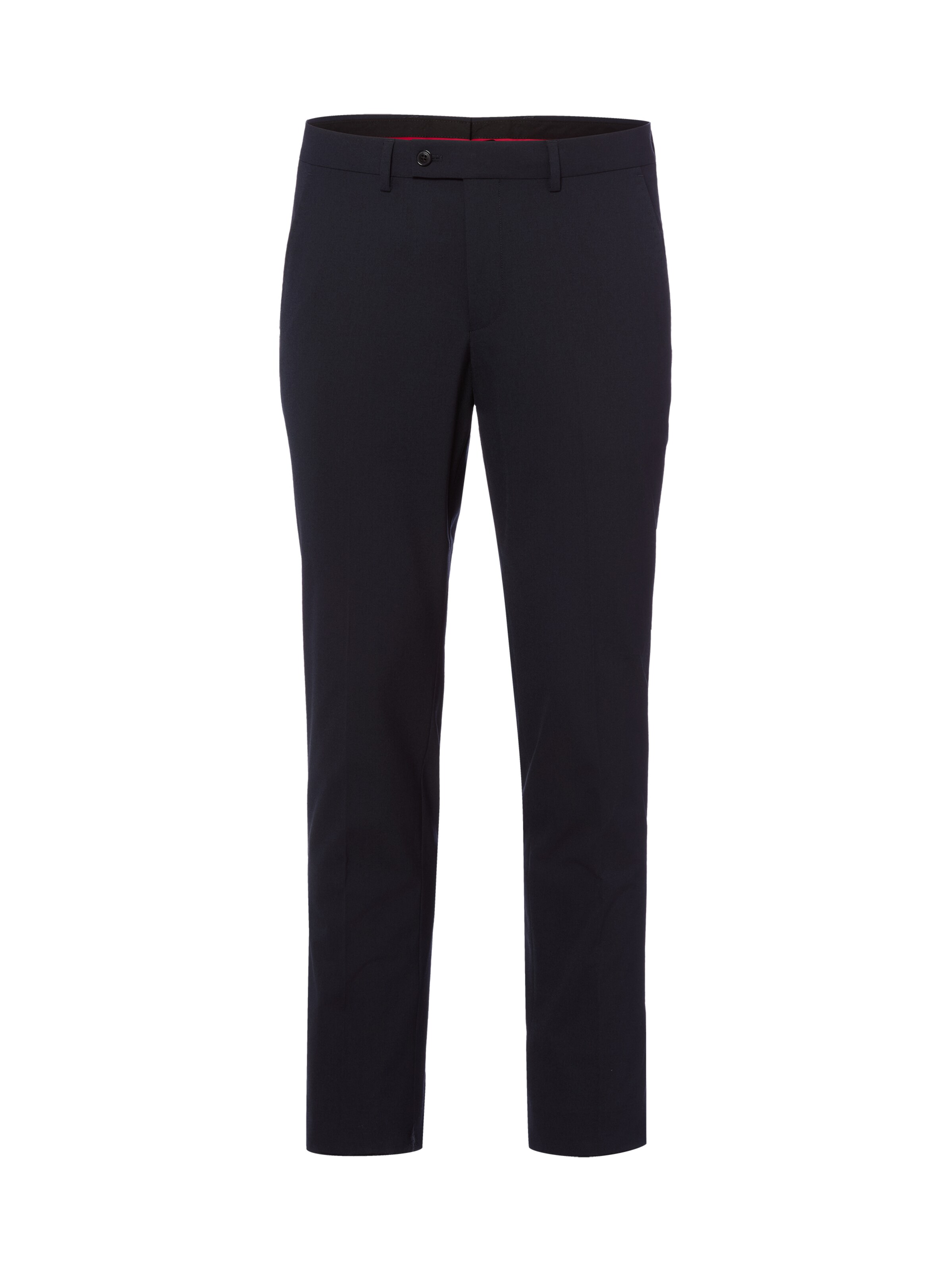 Finshley & Harding London Slimfit Pantalon 'Hoxdon' in Blauw: voorkant