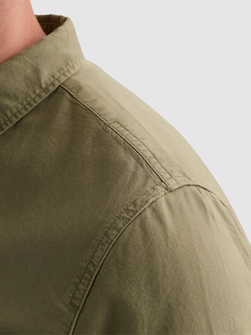 Regular fit Camicia 'Oxford shirt with garment-dye wash and button-down collar' di PME Legend in verde