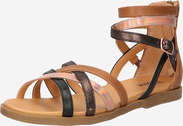 BULLBOXER Sandals in Brown: front