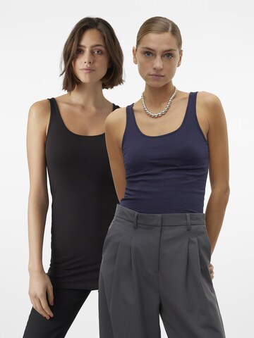 VERO MODA Топ в Синий: спереди