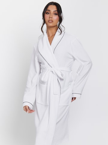 Loungeable Bademantel in Weiß