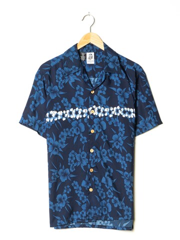 Kennington Button Up Shirt in L in Blue: front