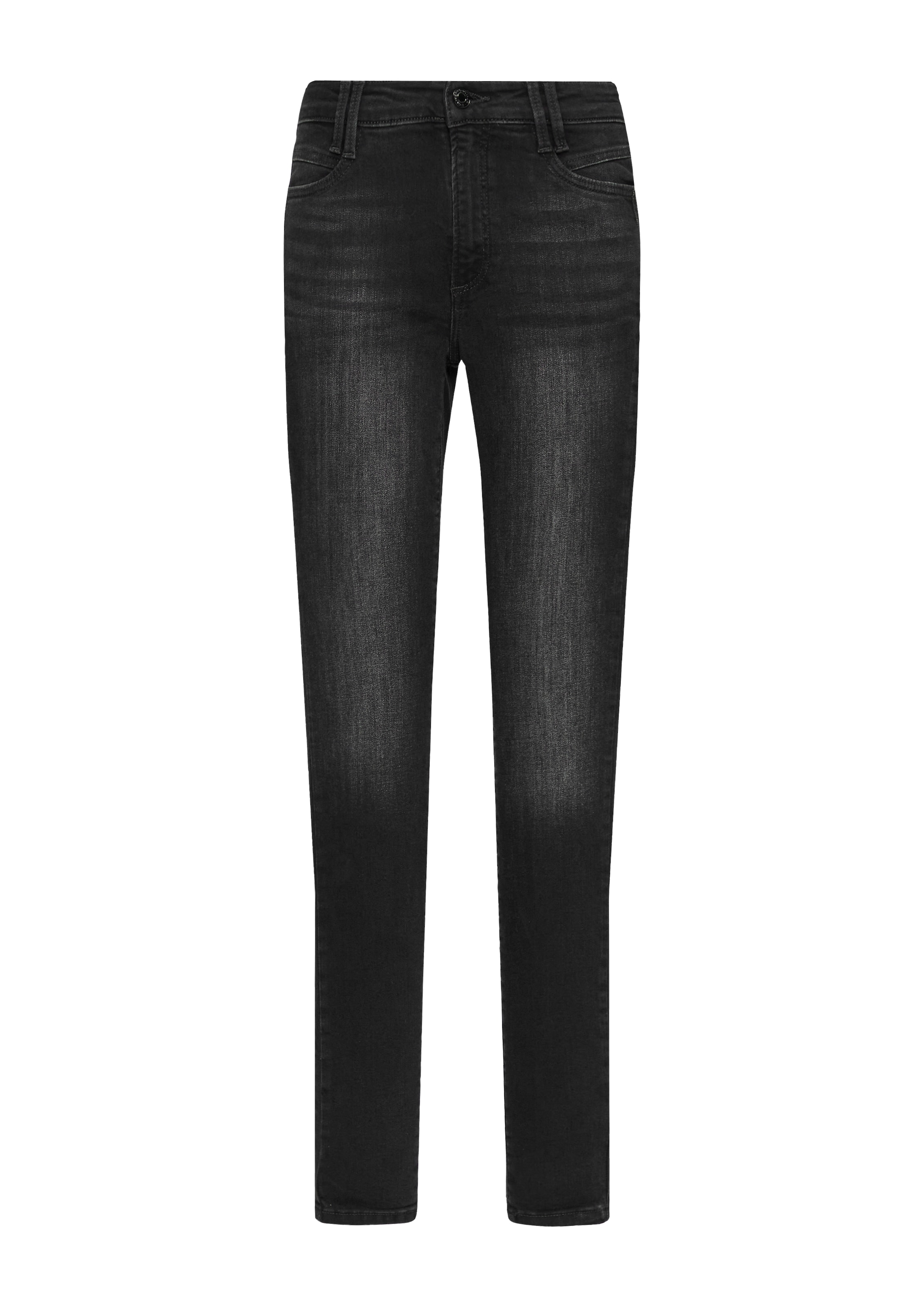 s.Oliver Skinny Jeans 'Izabell' in Grijs: voorkant