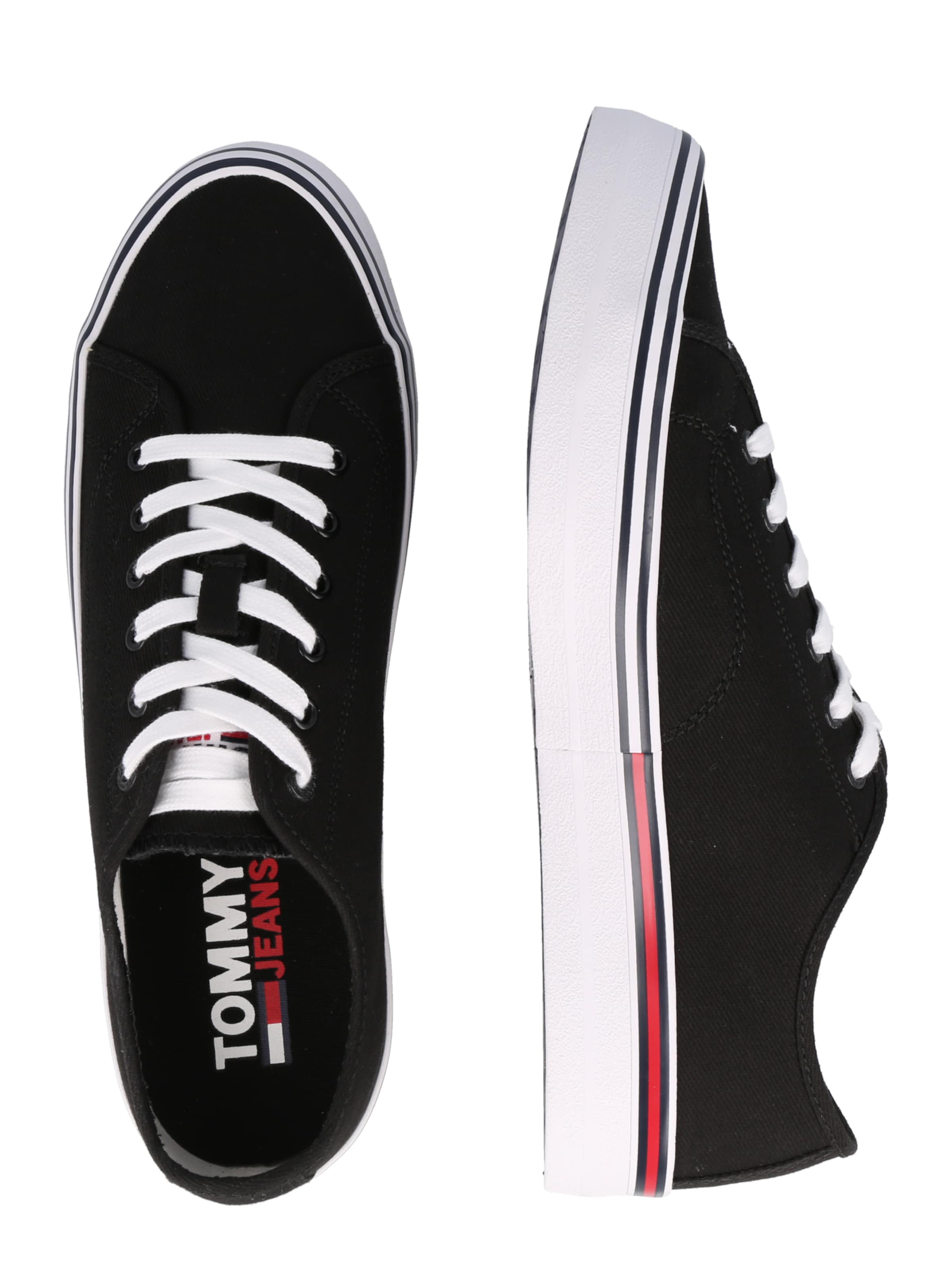 Männer Sneaker Tommy Jeans Sneaker in Schwarz - SA50771 Männer Sneaker Tommy Jeans Sneaker in Schwarz - SA50771