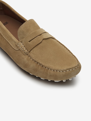 LOTTUSSE Slipper 'Nautico' in Braun