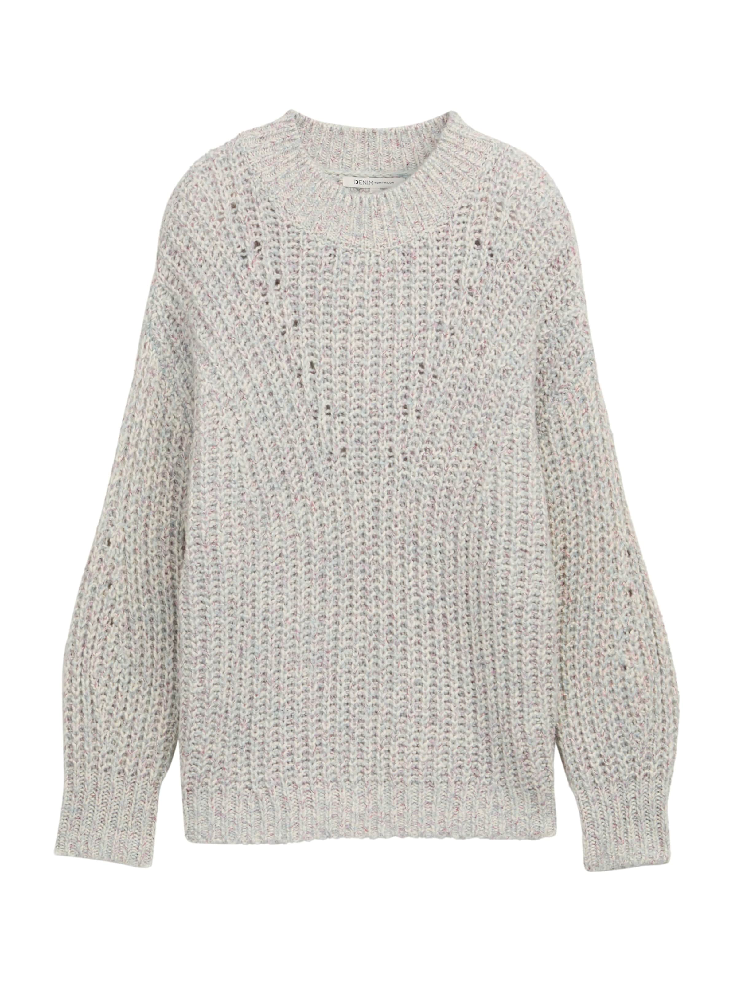 TOM TAILOR DENIM Pullover in Grün: Vorderseite