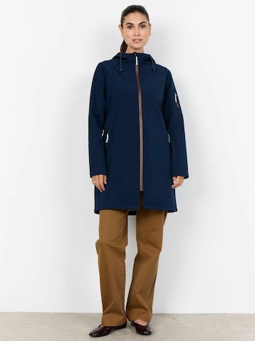 Soyaconcept Between-season jacket ' SC-JULLA 11 ' in Blue: front