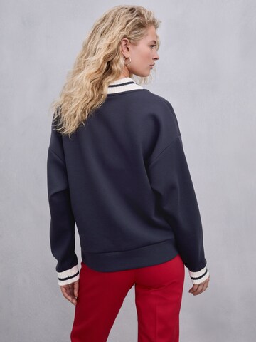Next Sweatshirt i blå
