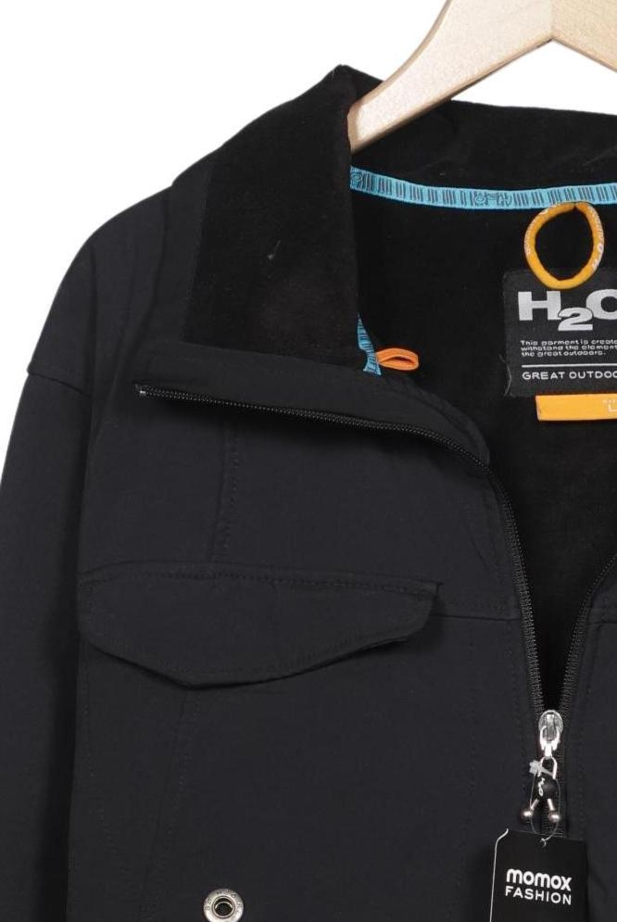 H2O Jacke L in Schwarz