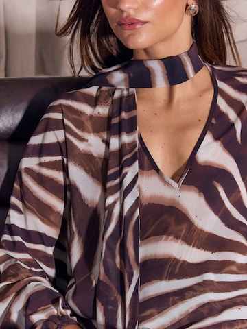 Lipsy Blouse in Brown