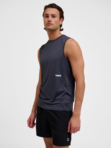 Hummel Functioneel shirt 'Pulse' in Grijs: voorkant