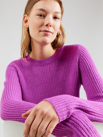 VILA Sweater 'Lou' in Purple