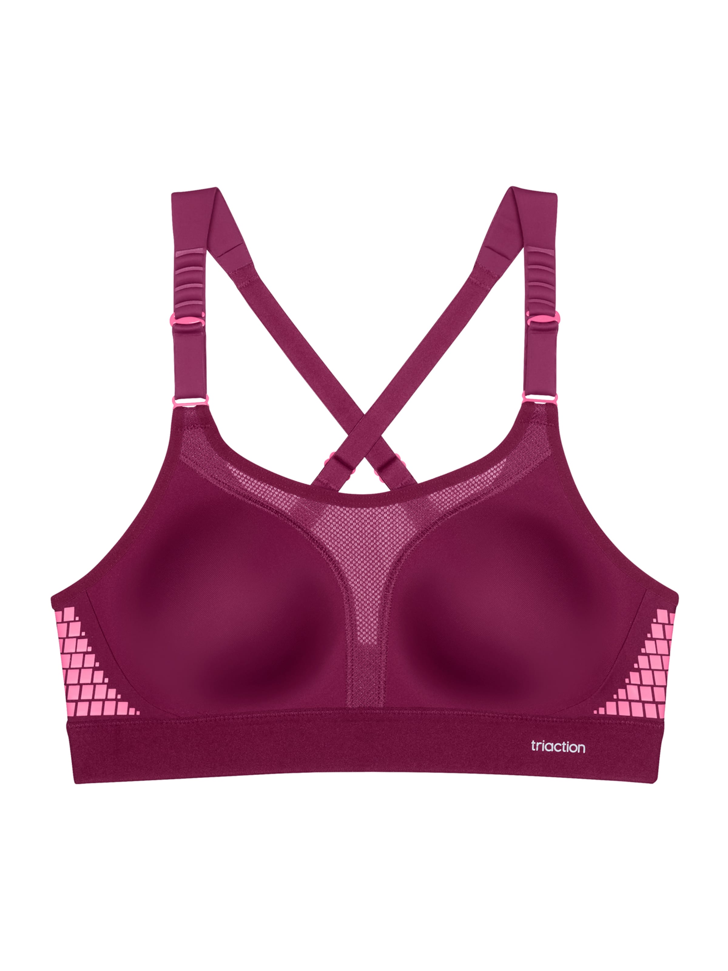 TRIUMPH Medium Support Bra ' Triaction Extreme Lite ' in Purple