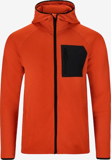 ENDURANCE Athletic Fleece Jacket 'Deerto' in Orange / Black, Item view