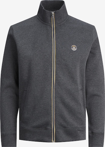 JACK & JONES Sweatjacke in Grau: predná strana