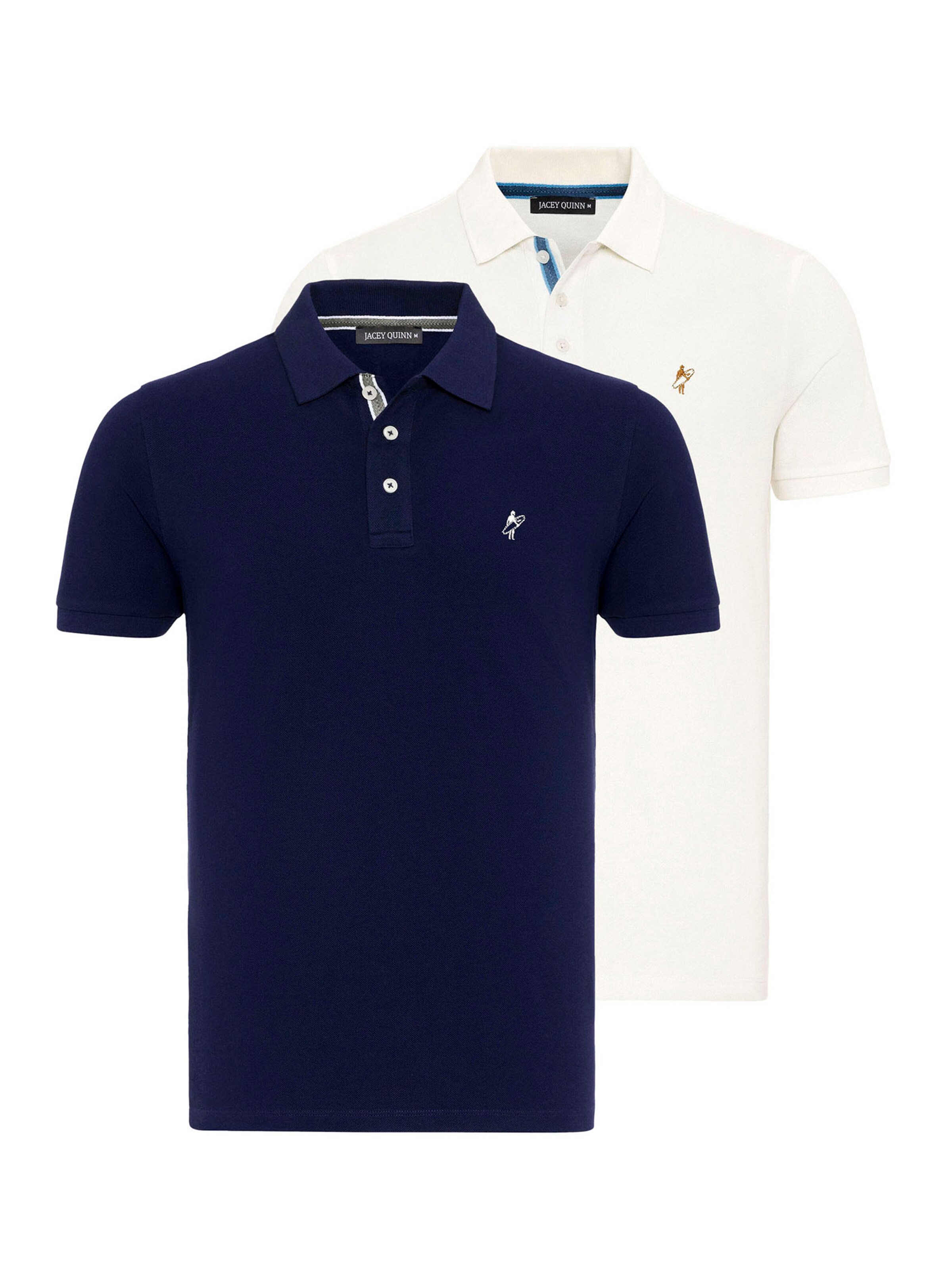 mėlyna Jacey Quinn Marškinėliai: priekis