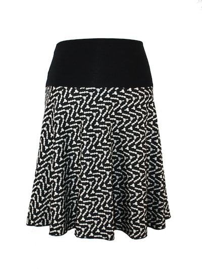 dunkle design Rock 'Jacquard Strick Ethno'‌ in 34-36 in schwarz, Produktansicht