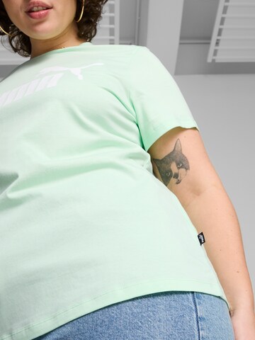 PUMA Λειτουργικό μπλουζάκι 'Essential' σε πράσινο