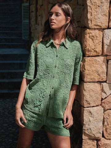 Chemisier Next en vert