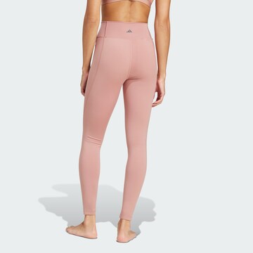 ADIDAS PERFORMANCE Skinny Sporthose 'All Me Essentials' in Pink