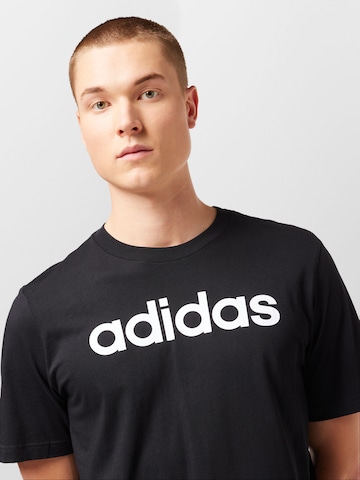 ADIDAS SPORTSWEAR - Camisa 'Essentials' em preto