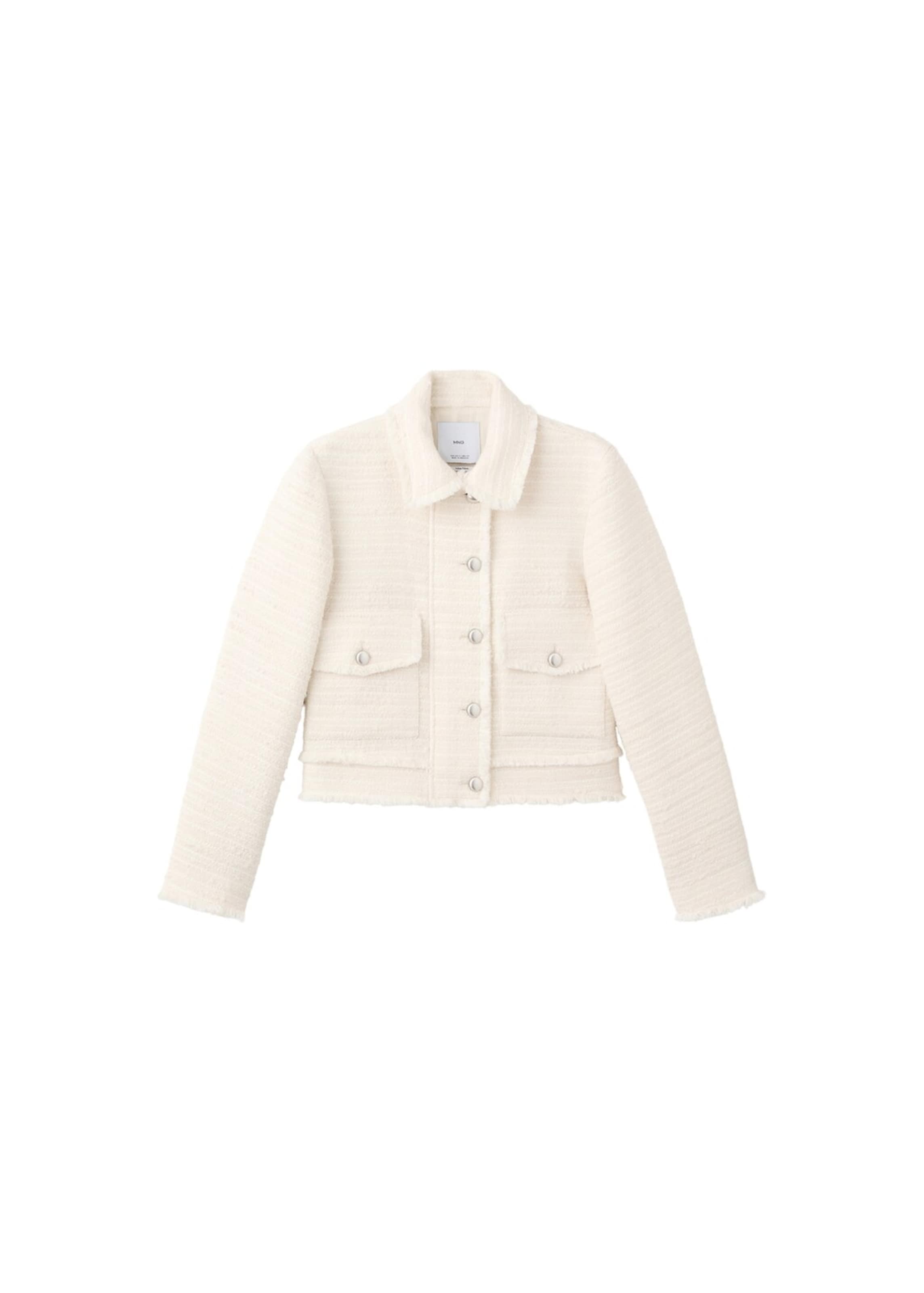 MANGO Jacke 'Ruti' in Beige: Vorderseite