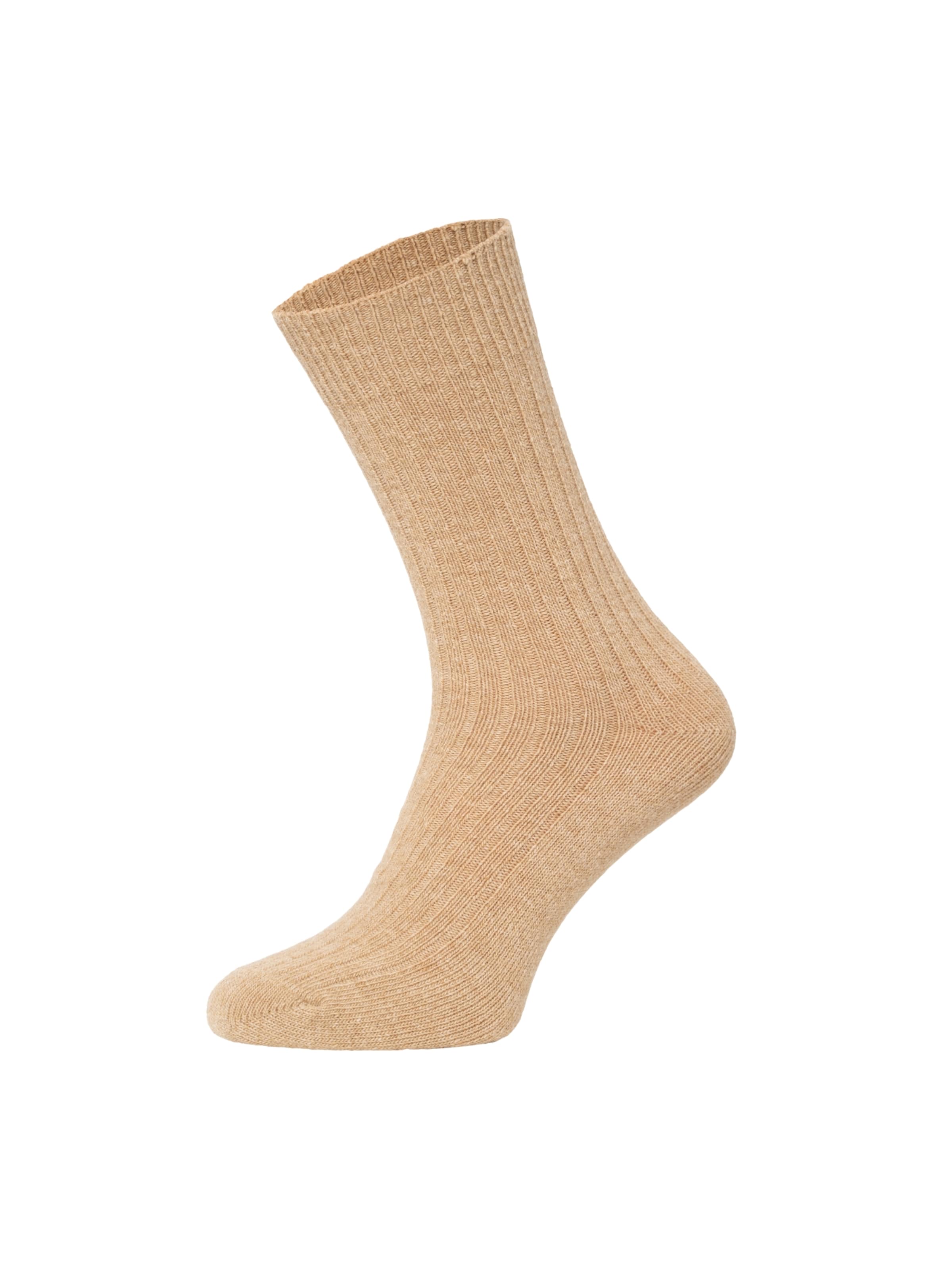 HomeOfSocks Socks 'HOS72' in Beige: front