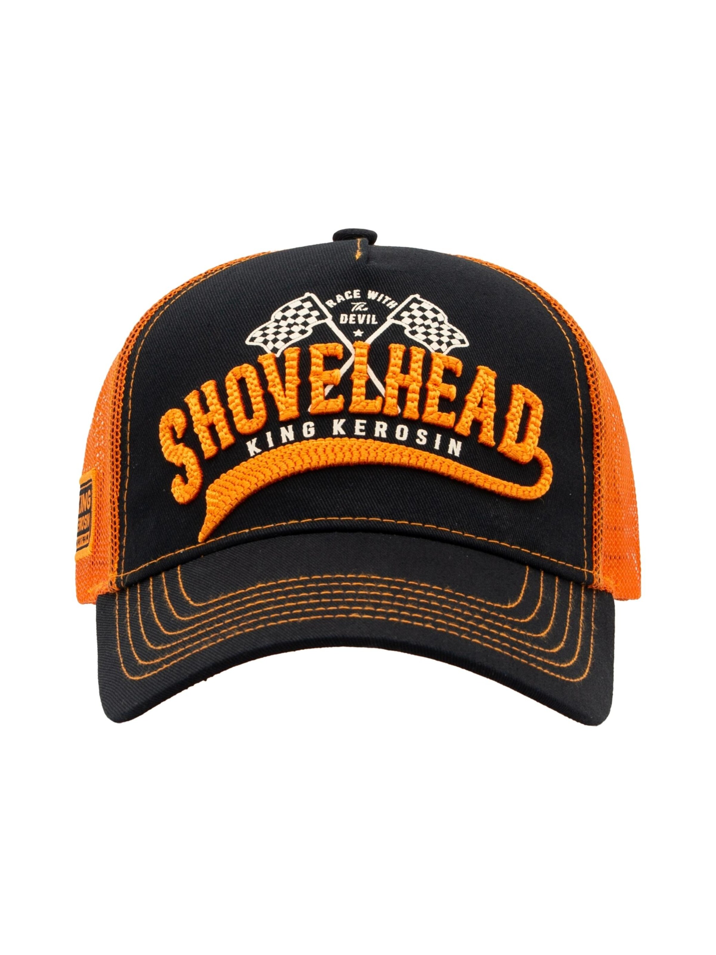 King Kerosin Cap 'Shovelhead' in Red