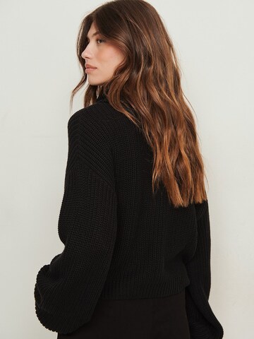 NA-KD Pullover in Schwarz