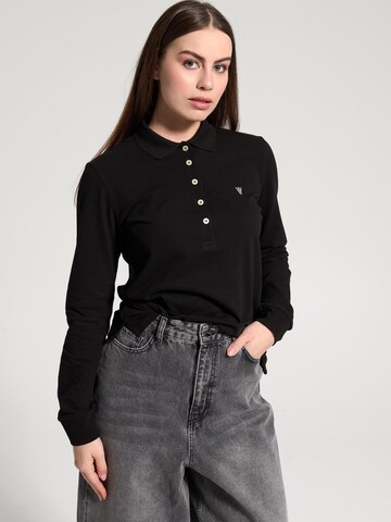 NOWIHT Shirt 'Josephine' in Zwart