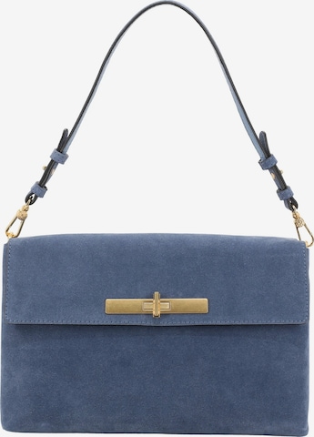 ABRO Schultertasche 'TWIST' in Blau: Vorderseite