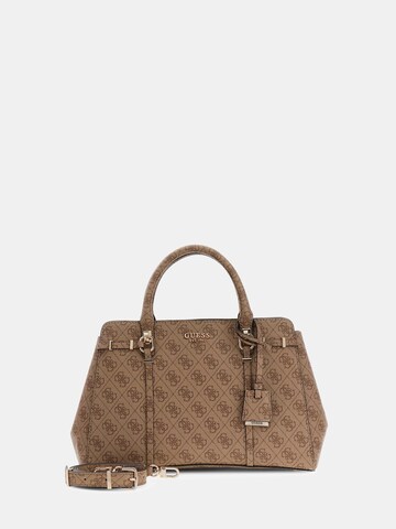 GUESSRučna torbica 'Leona' - smeđa boja