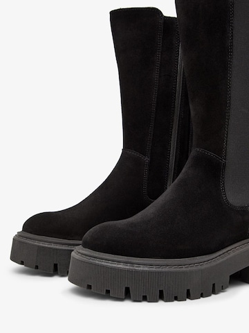 Chelsea Boots 'GARBI' Bianco en noir