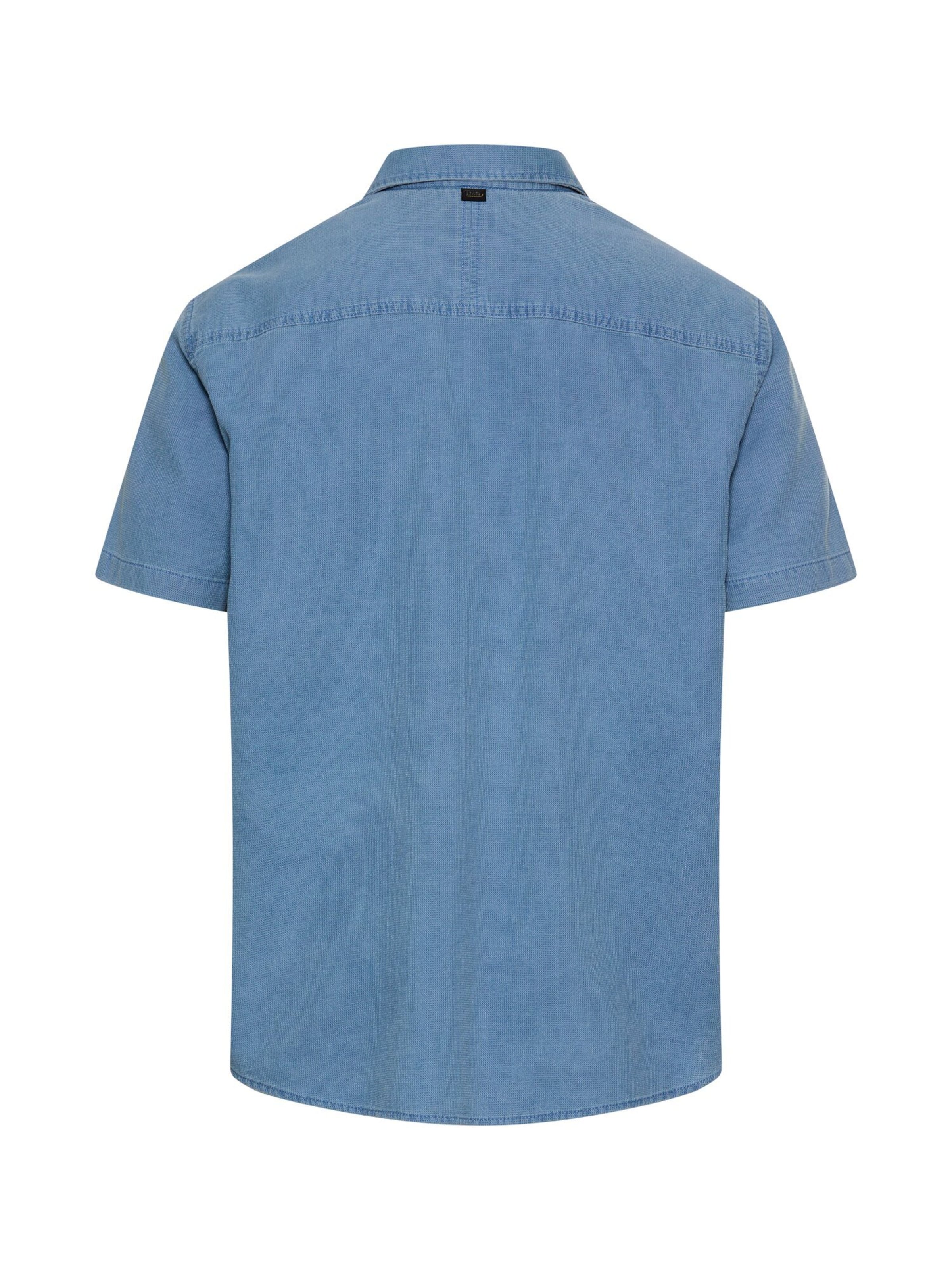 CAMEL ACTIVE Regular fit Button Up Shirt in Blue