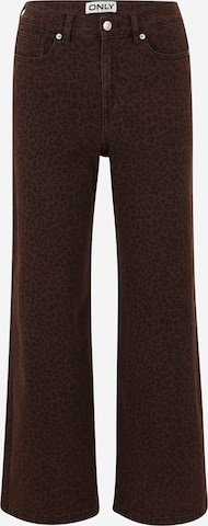 Wide Leg Jean 'ONLMADISON' Only Petite en marron : devant