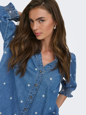 ONLY Blouse 'Raya' in Blauw