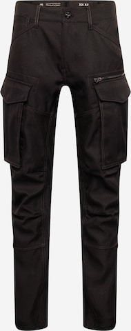 Tapered Pantaloni cu buzunare de la G-Star RAW pe negru: față