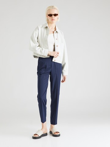 Coupe slim Pantalon à plis 'ZELDA' VERO MODA en bleu