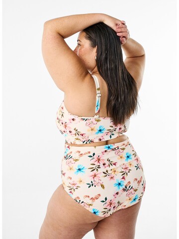 Swim by Zizzi Bikini bottom 'SKATRIN' in Pink