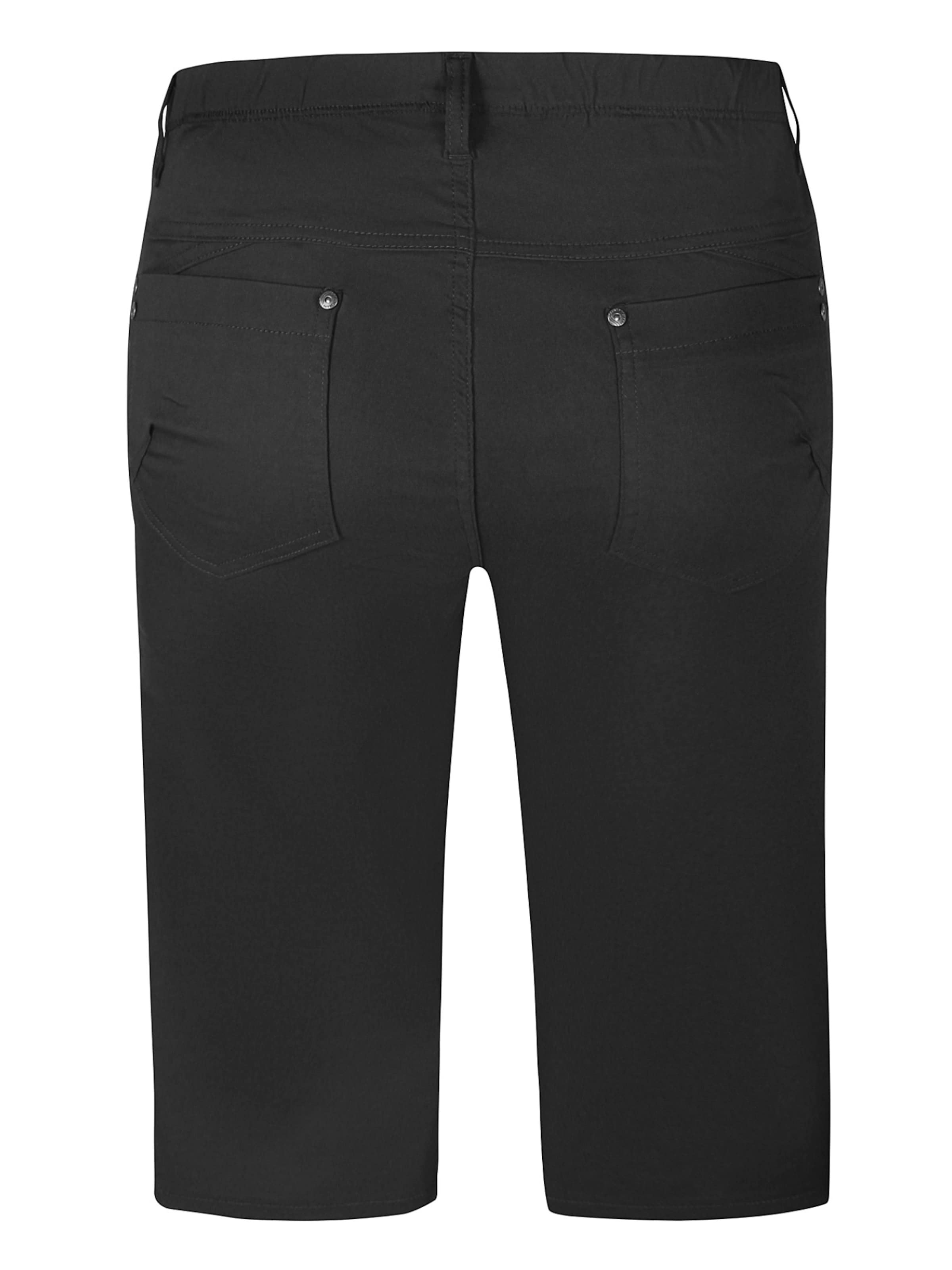 Zhenzi Regular Trousers 'Twist 189' in Black