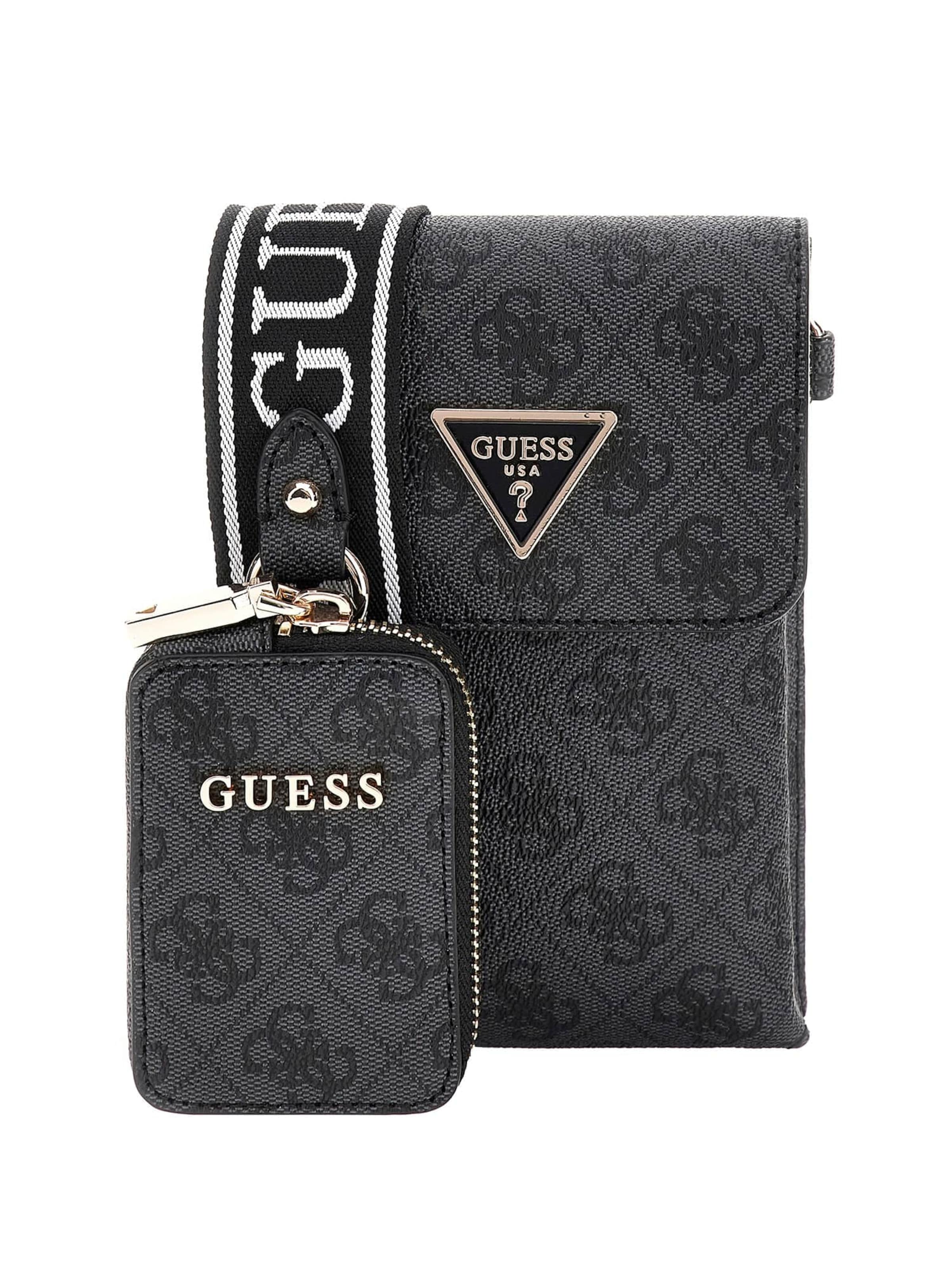 GUESS Crossbody Bag Latona in Black ABOUT YOU