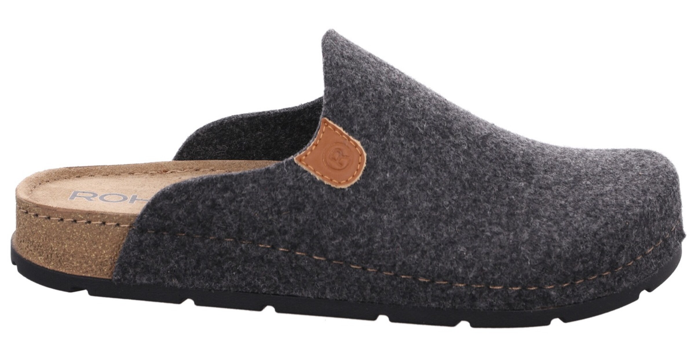 ROHDE Hausschuh in Grau